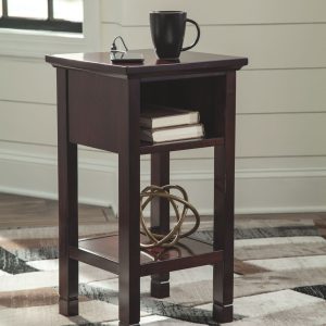 Marnville - Reddish Brown - Accent Table