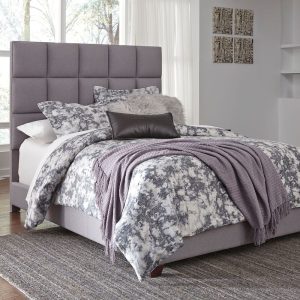 Dolante - Gray - Queen Upholstered Bed