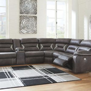 Kincord - Midnight - LAF REC PWR Sofa with Console