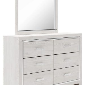 Altyra - White - Dresser, Mirror
