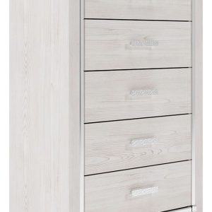 Altyra - White - Five Drawer Chest-1