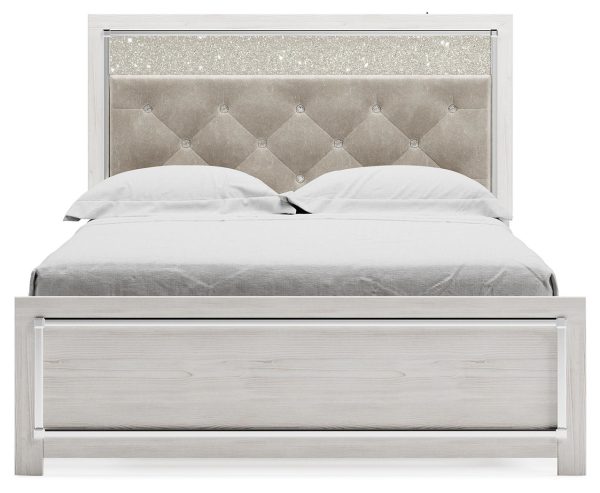 Altyra - White - Queen Panel Bed 2