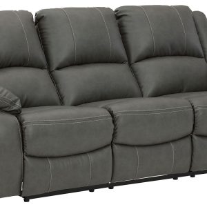 Calderwell - Gray - Reclining Power Sofa