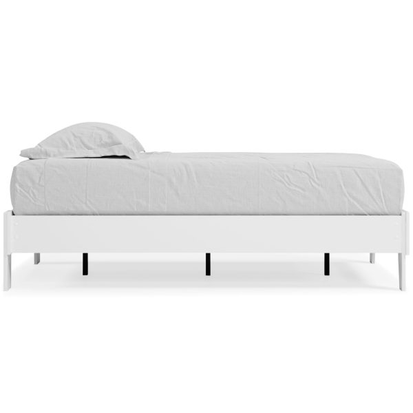 Piperton – White – Full Platform Bed - 4