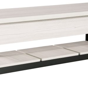 Rhyson - White - Storage Bench