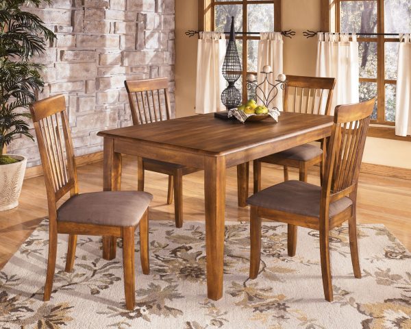 Berringer - Rustic Brown - Dining Uph Side Chair (Set of 2)-3