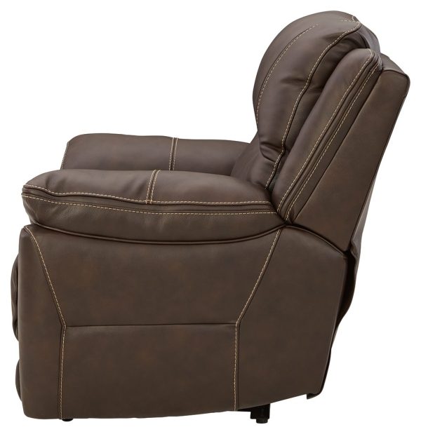 Dunleith - Chocolate - Zero Wall Recliner w/PWR HDRST 6