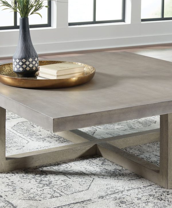 Lockthorne - Gray - Square Cocktail Table 2