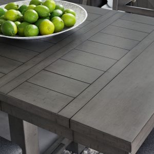 Myshanna - Gray - Rect Dining Room Ext Table-1