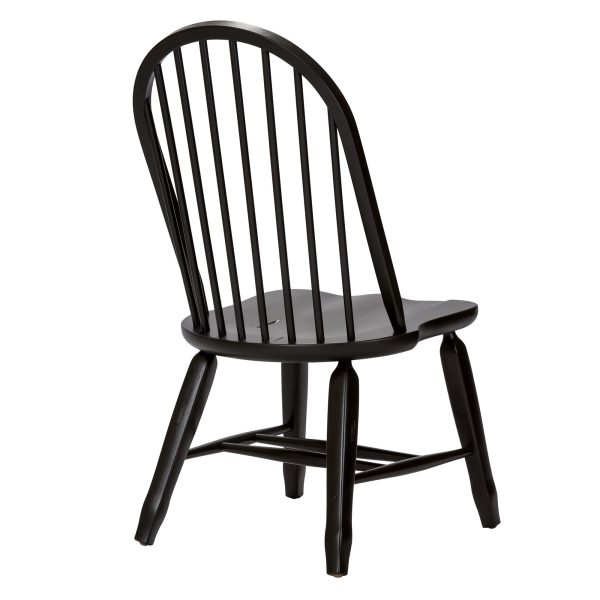 Treasures - Bow Back Side Chair - Black-6