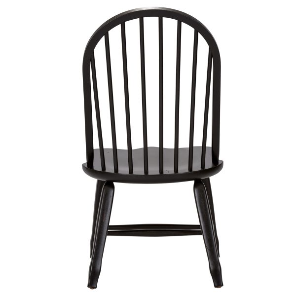 Treasures - Bow Back Side Chair - Black-7