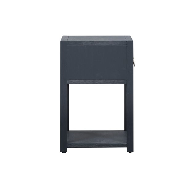 ast End - 1 Shelf Accent Table - Black-3