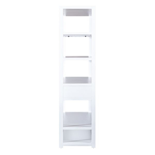 East End - Accent Bookcase - White-4
