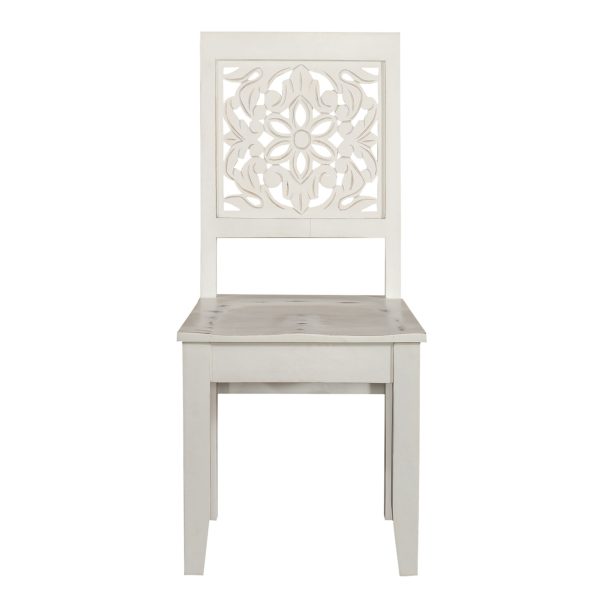 Trellis Lane - Accent Chair - White -3