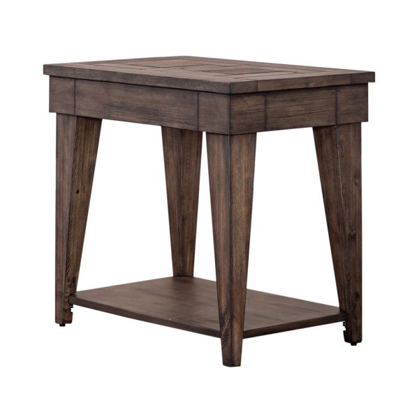 Arrowcreek - Chair Side Table - Dark Brown-1