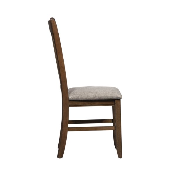Santa Rosa - Lattice Back Side Chair - Light Brown -3