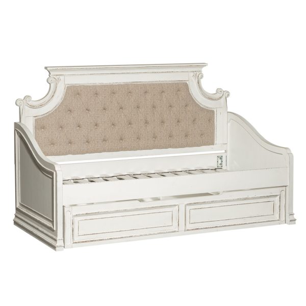 Magnolia Manor - Twin Daybed With Trundle - White-2