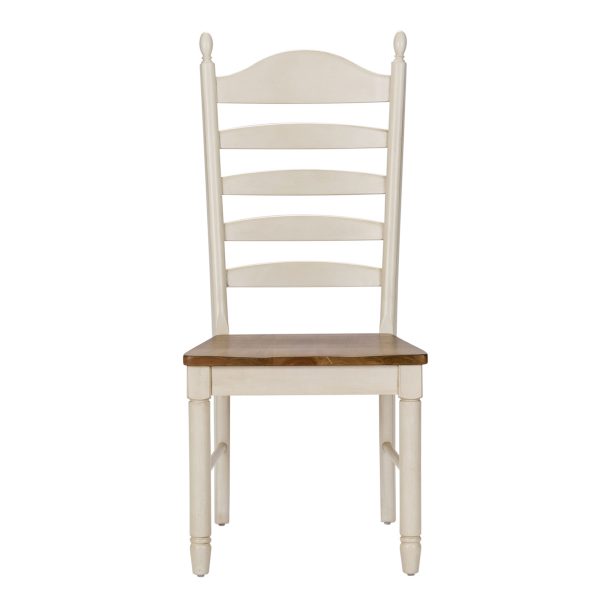 Springfield - Ladder Back Side Chair - White -2
