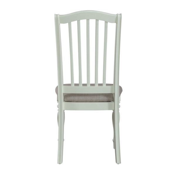 Cumberland Creek - Slat Back Side Chair - White 3