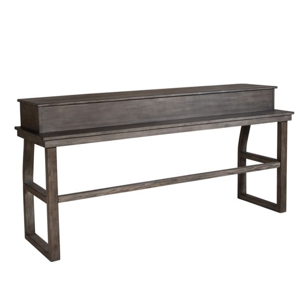 Hayden Way - Console Bar Table - Washed Gray-2