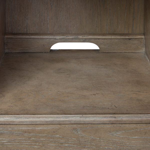 Simply Elegant - 3 Piece Desk & Hutch Set - Light Brown -5