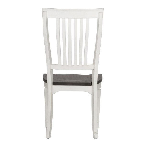 Allyson Park - Slat Back Side Chair - White-4