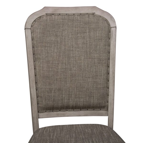 Willowrun - Upholstered Side Chair - Rustic White-8