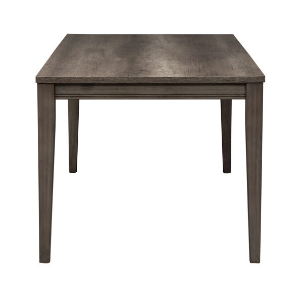 Tanners Creek - 7 Piece Rectangular Table Set - Dark Gray - Upholstered Chair Backs -4