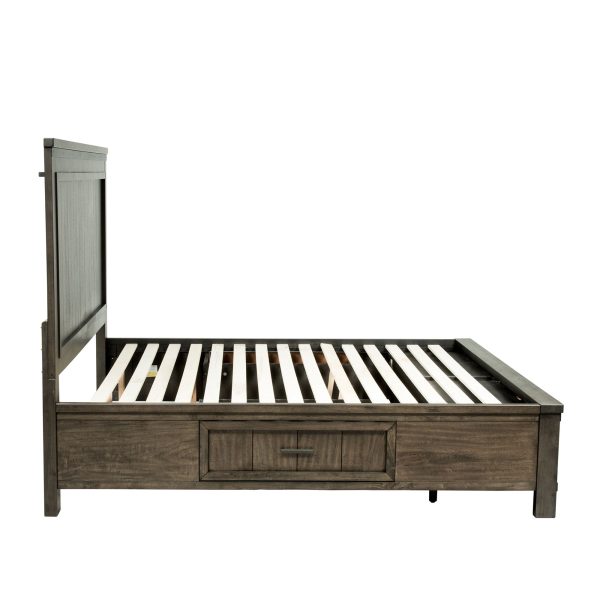 Thornwood Hills - King Two Sided Storage Bed - Dark Gray -3