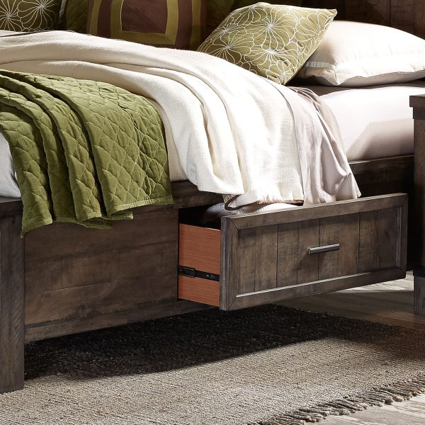 Thornwood Hills - King Two Sided Storage Bed - Dark Gray -7