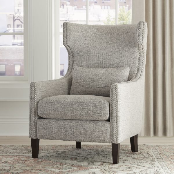 Davenport - Upholstered Accent Chair - Porcelain
