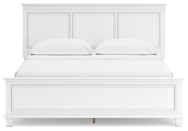 Fortman - White - California King Panel Bed-3