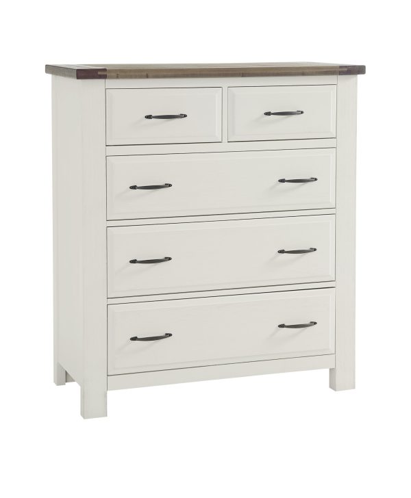 Maple Road - 5-Drawers Chest - Soft White