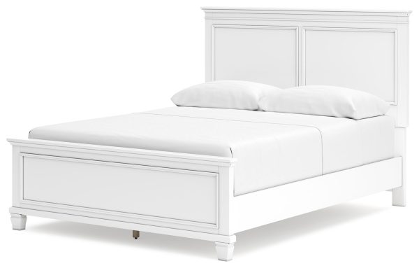 Fortman - White - Queen Panel Bed-2