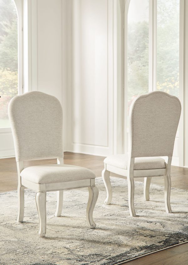 Arlendyne - Antique White - Dining Uph Side Chair (Set of 2)-5