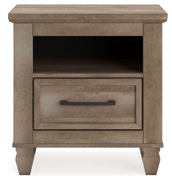 Yarbeck - Sand - One Drawer Night Stand-5