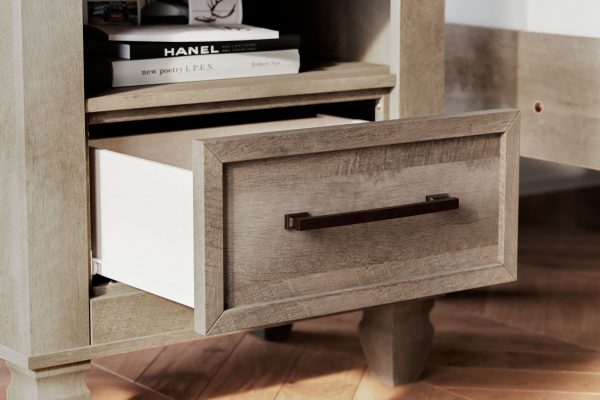 Yarbeck - Sand - One Drawer Night Stand-9