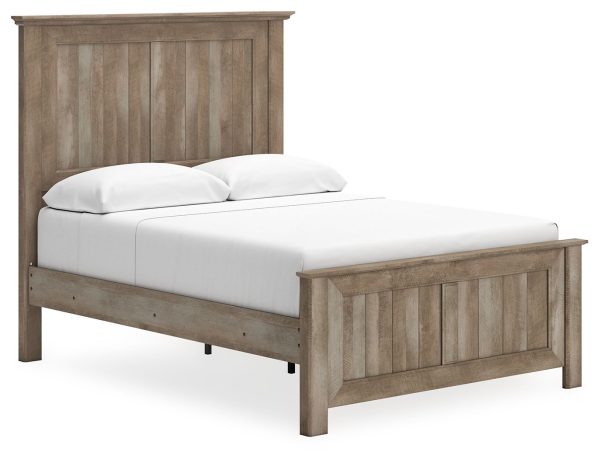 Yarbeck - Sand - Queen Panel Bed-1