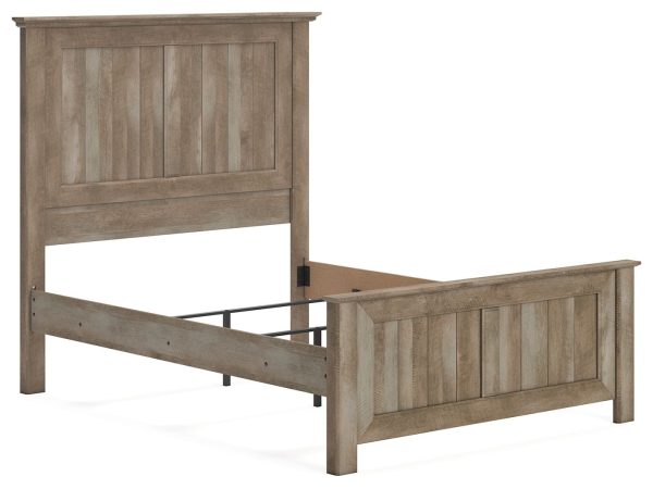 Yarbeck - Sand - Queen Panel Bed-2
