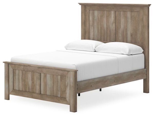 Yarbeck - Sand - Queen Panel Bed-3