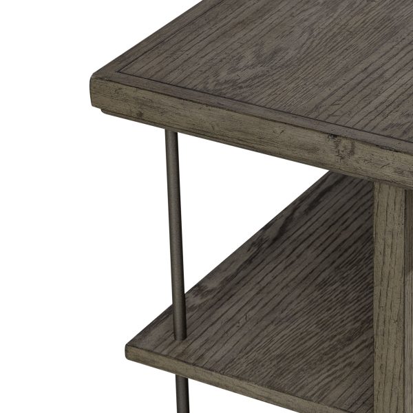 City Scape - End Table - Burnished Beige-4