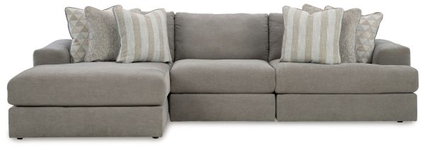 Avaliyah - Ash - 3-Piece Sectional With Laf Corner Chaise -1