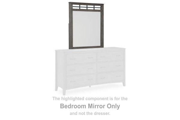 Montillan - Grayish Brown - Bedroom Mirror