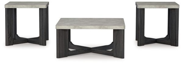 Sharstorm - Two-tone Gray - Occasional Table Set (Set of 3)-2