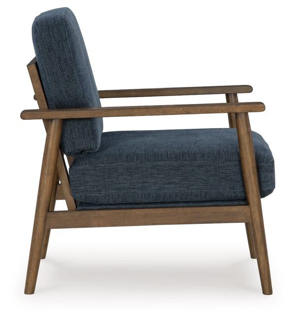 Bixler - Navy - Showood Accent Chair -4