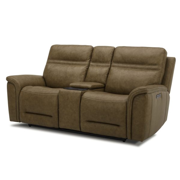 Cooper - Loveseat With Console P3 & ZG - Camel -4