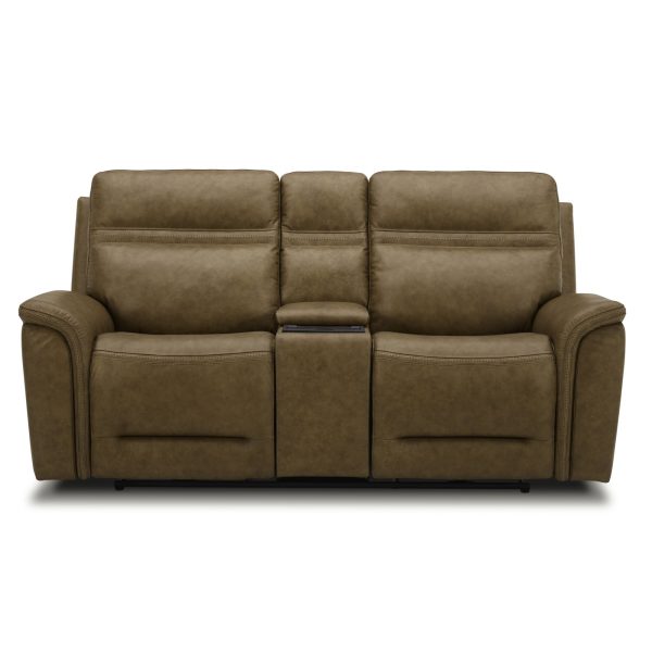 Cooper - Loveseat With Console P3 & ZG - Camel -5
