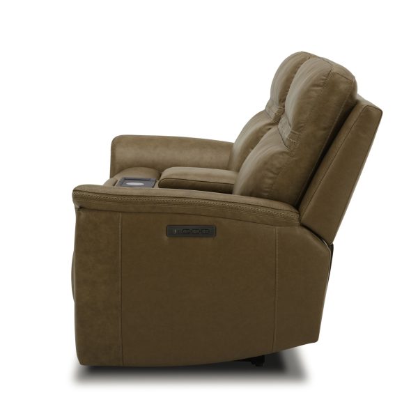 Cooper - Loveseat With Console P3 & ZG - Camel -6