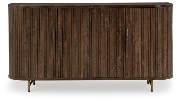 Amickly - Dark Brown - Accent Cabinet -4