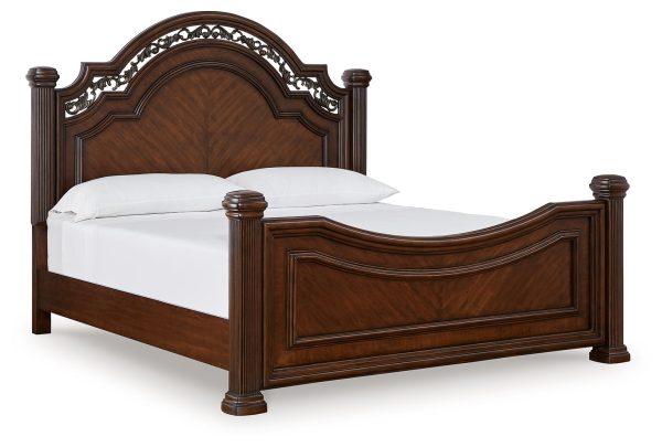 Lavinton - Brown - King Poster Bed -1